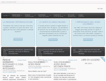 Tablet Screenshot of alleanzadellasalute.org